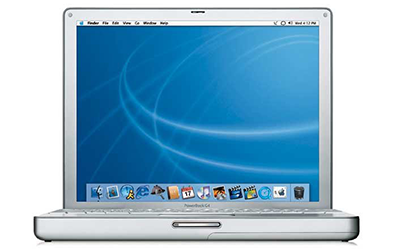 【完動品、美品】PowerBook G4 12インチ　A1104